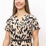 Vestido Sandy  Animal print