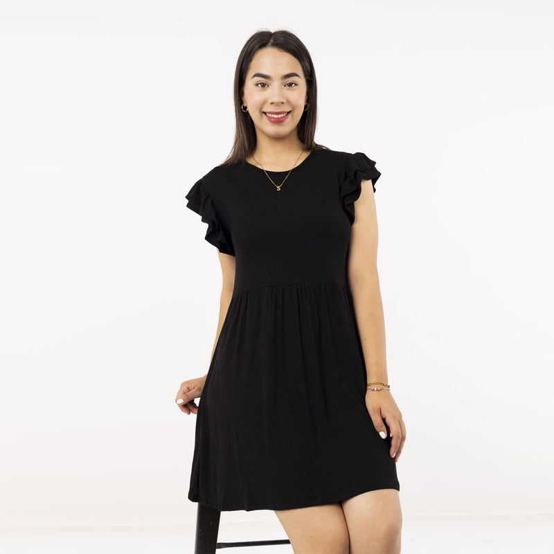 Vestido Corto Negro Maria