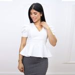 Blusa Peplum Ariana Perla