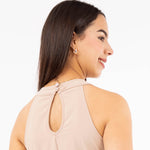 Vestido Halter  Luciana Nude