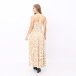 Vestido Largo Florencia Beige